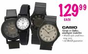 Casio Gents Or Ladies Analogue Watches-Each