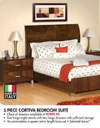 5 Piece Cortiva Bedroom Suite 