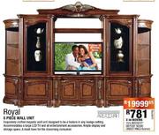 Royal 5 Piece Wall Unit