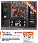 Panama 3 Piece Wall Unit