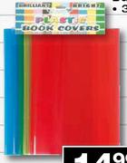 Butterfly A4 Plastic Book Cover -5's Pack