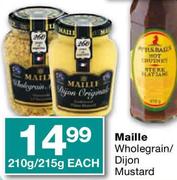 Maille Wholegrain/Dijon Mustard-210g/215g Each