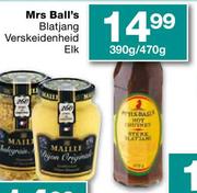 Mrs Ball's Blatjang Verskeidenheid-390g/470g Elk