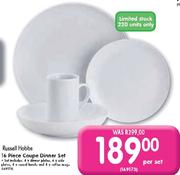 Russell Hobbs 16 Piece Coupe Dinner Set-Per Set