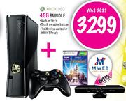 XBOX 360 Bundle-4GB