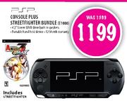 PSP Console Plus Street Fighter Bundle