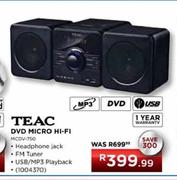 Teac DVD Micro Hi-Fi (MCDV-750)
