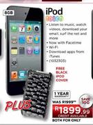 iPod Touch-8GB + Free Black iPod Cover