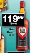 Red Heart Rum-750ml