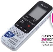 Sony 2GB Digital Voice Recorder