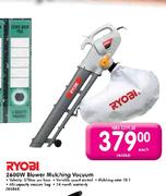 Ryobi 2600W Blower Mulching Vacuum