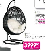 Terrace Leisure Hanging Bubble Chair with Stand