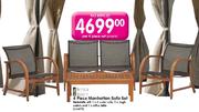Terrace Leisure 4 Piece Manhattan Sofa Set