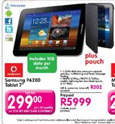 Samsung P6200 Tablet 7" + Pouch