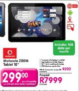 Motorola Zoom Tablet 10"