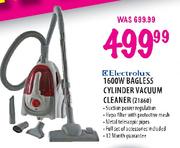 Electrolux 1600w Bagless Cylinder Vacuum Cleaner-Z1860