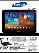 Galaxy P5-P7300 Tablet 16GB + Bluetooth Keyboard-8.9"