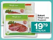 Eskort Weigh-Less Rugspek-170g Elk
