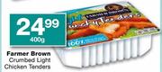 Farmer Brown Crumbed Light Chicken Tenders-400g