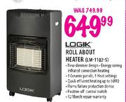 Logik Roll About Heater (LM-1102-S)