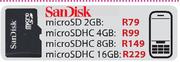 SanDisk MicroSDHC-16GB