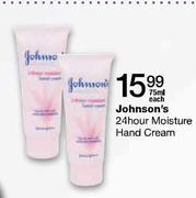 Johnson's 24hour Moisture Hand Cream-75ml