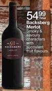 Backsberg Merlot-750ml