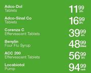ACC 200 Effervescent Tablets-20's