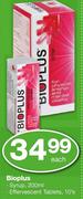 Bioplus Syrup-200ml Or Effervescent Tablets-10's Each