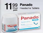 Panado Headache Tablets-24 Per Pack