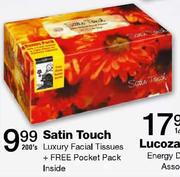 Satin Touch Luxury Facial Tissues-200's
