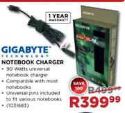 Gigabyte Technology Notebook Charger