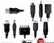 Digitech 5-In-1 USB Charging Cable