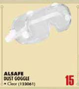 Alsafe Dust Goggle