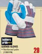 Builders Pride Leather Gloves