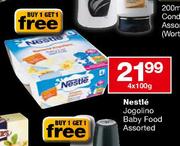 Nestle Jogolino Baby Food Assorted-4 x 100g