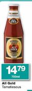 All Gold Tamatiesous-700ml