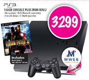 PS3 160GB Console Plus Iron Man 2