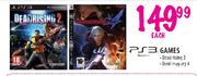 PS3 Games Dead Rising 2 & Devil May cry 4-Each