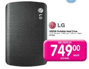 LG Portable Hard Drive-500GB