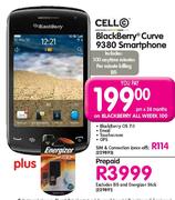 BlackBerry Curve 9380 Smartphone + Energizer