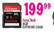 SanDisk 8GB Extreme Card