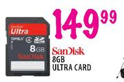 SanDisk 8GB Ultra Card