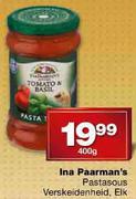 Ina Paarman's Pastasous-400gm