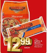 Fatti's & Moni's Macaroni-1kg-Each
