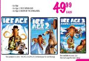 Ice Age, Ice Age 2:Melt Down And Ice Age 3:Drawn Of The Dinosaurs-Each
