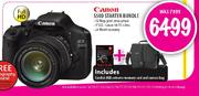 Canon 550D Starter Bundle