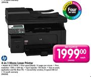 HP 4-in-1 Mono Laser Printer(M1217NFW)