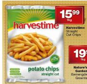 Harvestime Straight Cut Chips-1kg