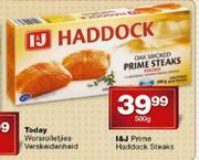 I&J Prime Haddock Steaks-500g